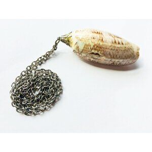 Sea Shell Pendant Necklace Costume Jewelry Bijoux